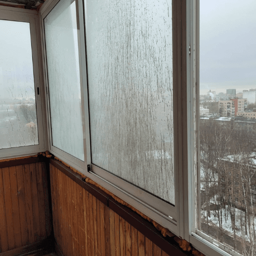 До мойки окна