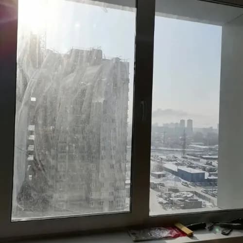 До мойки окна